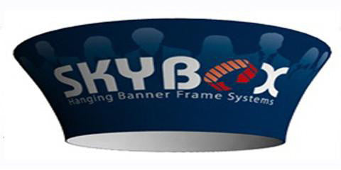 12 Foot Tapered Circle Hanging Displays