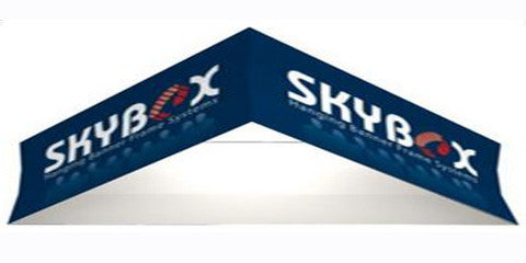 12 Foot Triangle Hanging Banner Displays