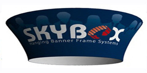 14 Foot Tapered Circle Hanging Displays