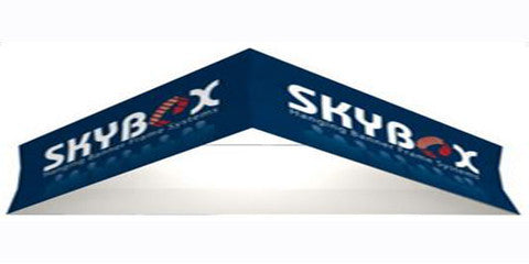 15 Foot Triangle Hanging Banner Displays