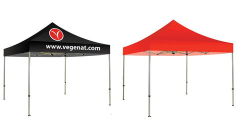 Custom One Color, Two Color and Blank Canopy Pop Up Tents
