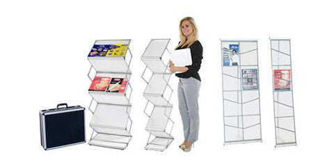 Literature Stands & Magazine Collateral Rack Stand Displays
