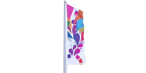 Portrait Pole Flags