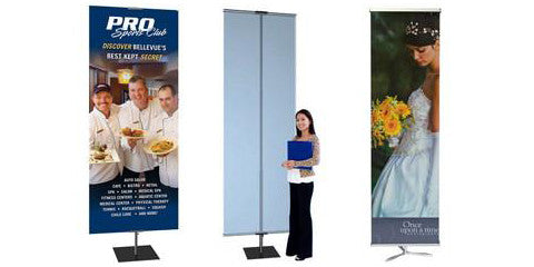 Square and Tripod Base Banner Stands