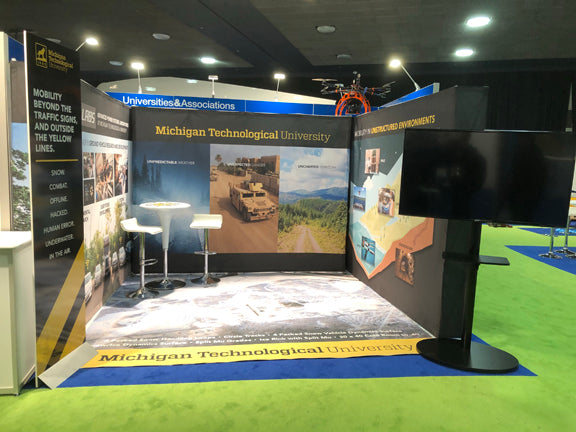 Stunning Trade Show Displays from Lets Go Banners - Free ground shipping in continental U.S.