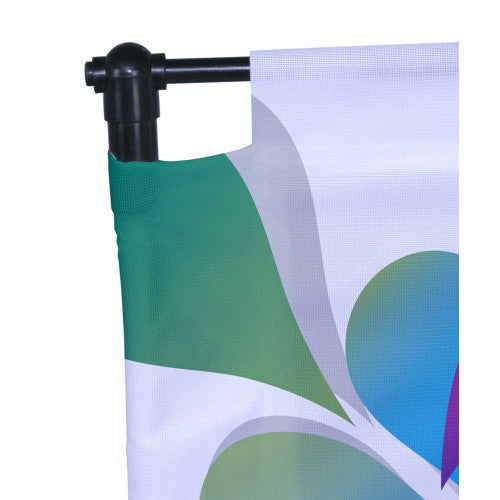 Backpack Walking Flag Single Sided Graphic Only 1.5 feet by 3.0 feet