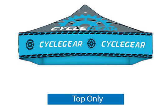 5 Foot Full Color Impression Custom Canopy Tents Top Only