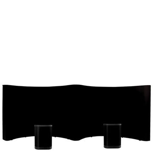Gullwing Big Wave 20 Foot Pop Up Display Fabric Package Black Fabric Option