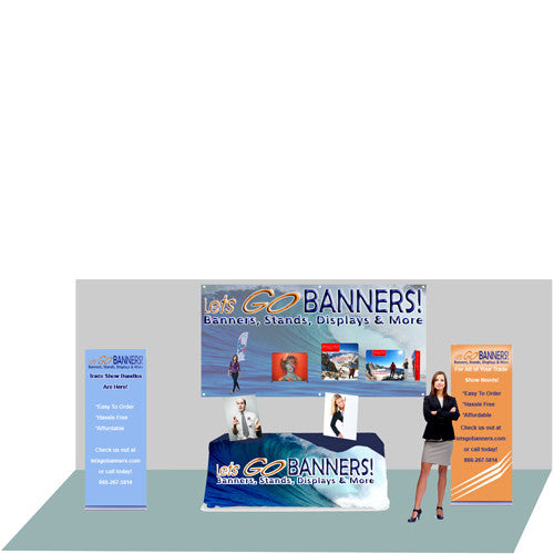 Trade Show Cost Saving Bundles - Lets Go Banners display picture 1