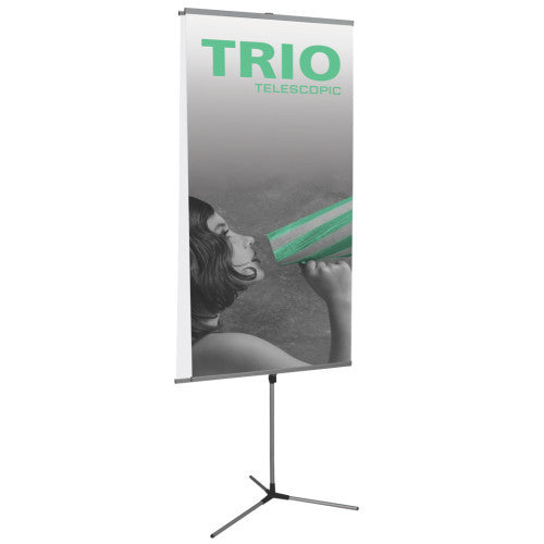 Trio Tri-Pod Banner Stand 31.5” by 28.75” up to 84”