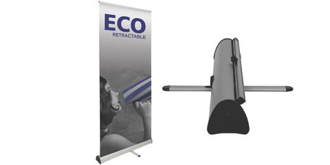 ECO Retractable Banner Stand 36" W by 79.375 H