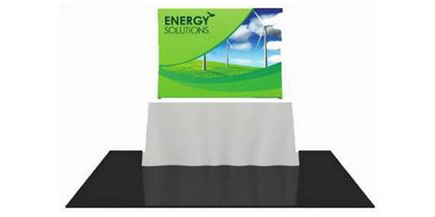 Formulate Table-Top and Back-Wall Fabric Displays