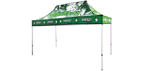 Full Color Logo 15 x 10 Foot Custom Canopy Tents