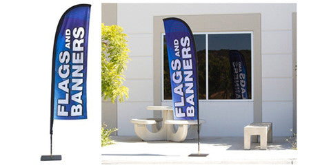 Store Front Flags 8.6 Foot Tall