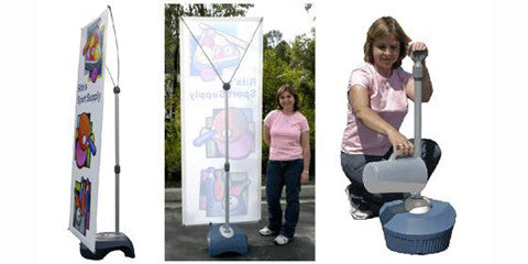 Wind Wise Outdoor Banner Stands