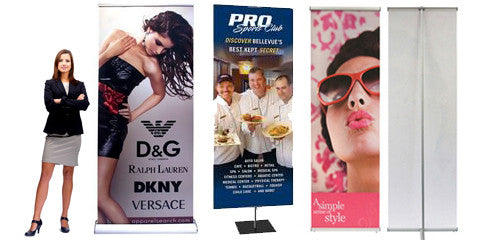 Banner Stands - Retractables, L Stands, X Stands and More!