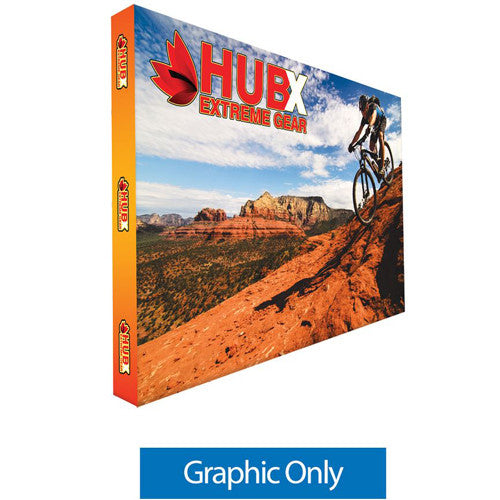 RPL Pop-Up Display 15' W x 10' H Straight Graphic Only with End-Caps