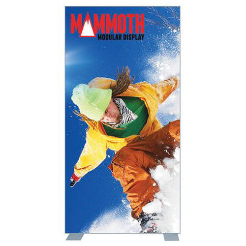 Mammoth 4ft x 8ft Double Sided (Non Back-Lit) Graphic and Frame Combo with Case