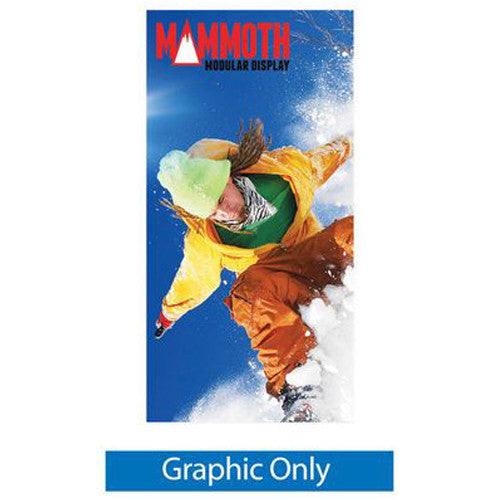 Mammoth 4ft x 8ft Double Sided (Non Back-Lit) Graphic Only