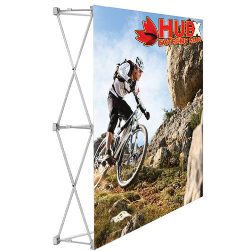 RPL Pop-Up Display 5' W x 5' H Straight Graphic and Frame Combo no End-Caps