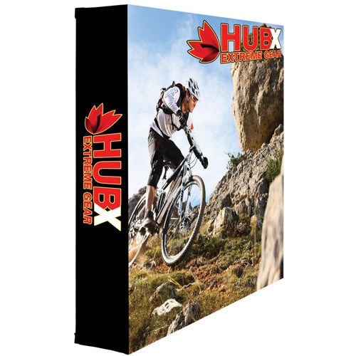 RPL Pop-Up Display 5' W x 5' H Straight Graphic and Frame Combo with End-Caps