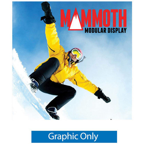 Mammoth 8ft x 8ft Double Sided (Light Box) Graphic Only