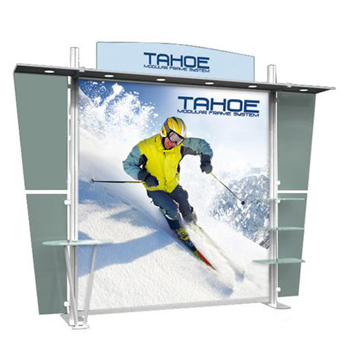 Acrylic Top Panel (2) Header Panel Set with Graphic for Tahoe Modular Display “D”