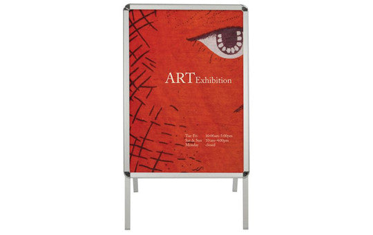 Aluminum Snap Frame Outdoor Sign Single Sided Graphic and Frame Combo