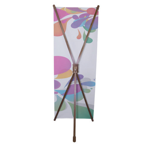 Bamboo X Banner Stand 2 foot by 5 foot