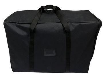 Black Stretch Fabric Travel Bag for 15 Foot by 10 Foot Straight RPL Trade Show Displays closed view