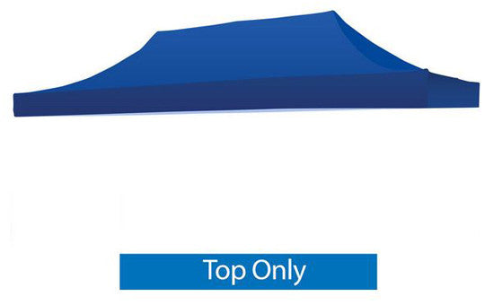 Blank Blue 20 x 10 Foot Canopy Tent Top Only