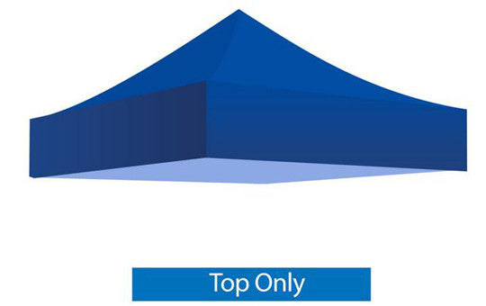 Blue Blank 5 x 5 Foot Canopy Tent Top Only