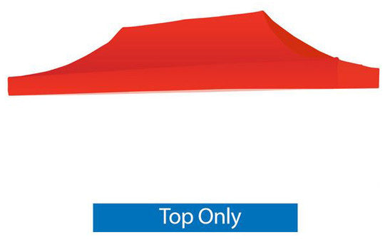 Blank Red 20 x 10 Foot Canopy Tent Top Only