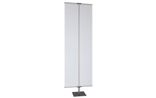 Classic Banner Stand Medium with black square base