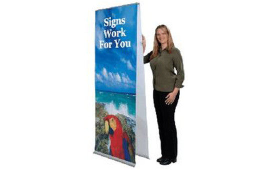 Double Sided Flexi Banner Stand
