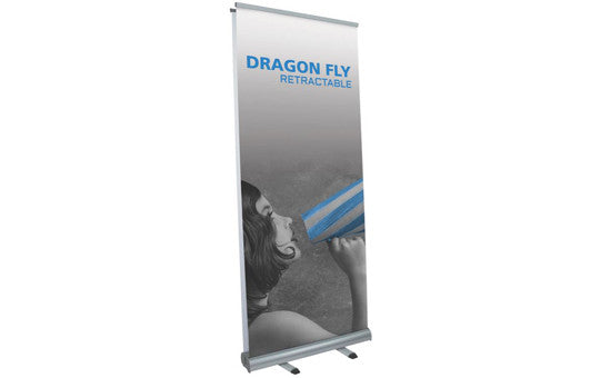 ELEVATE 33.25" W by 95.25" H Double Sided Retractable Banner Stand