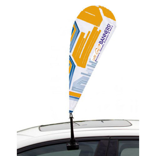 Car Bowflag® Drop Double Sided Graphics Only QTY: 25