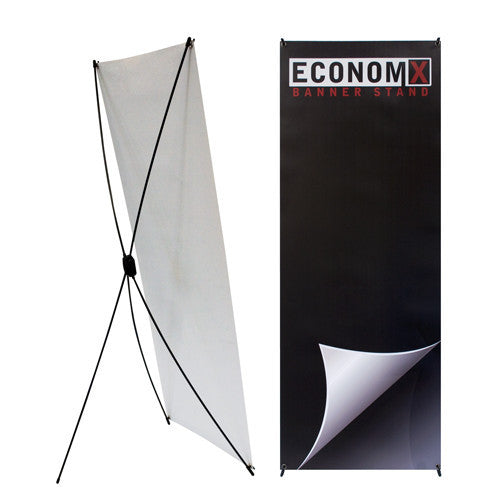 Economy X Large Stand and Custom Graphic 31.5" wide by 79" high