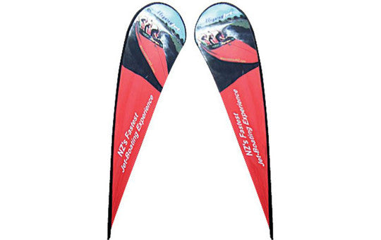 Teardrop Extra Large Outdoor Banner Double Sided (graphic only- no stand)