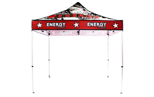 10 Foot Full Color Impression Custom Canopy Tents Aluminum Frame Top and Frame Combo