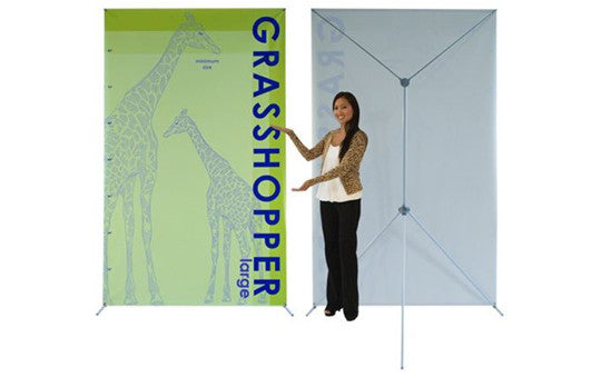 Graphic Only  for Grasshopper adjustable banner stand 48 to 59" by 83 to 98"
