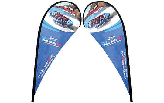 Teardrop Large Outdoor Banner Double Sided (graphic only- no stand)