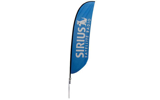 Feather Banner Large Single Sided Graphic Package