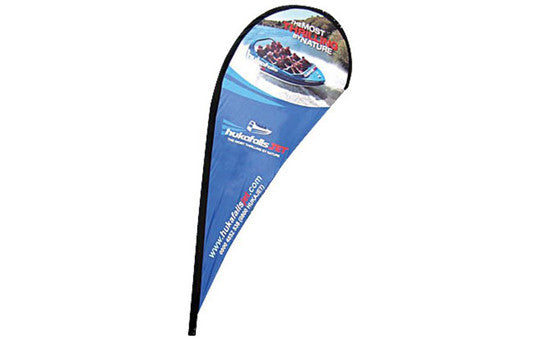 Teardrop Large Outdoor Banner Single Sided (graphic only- no stand)