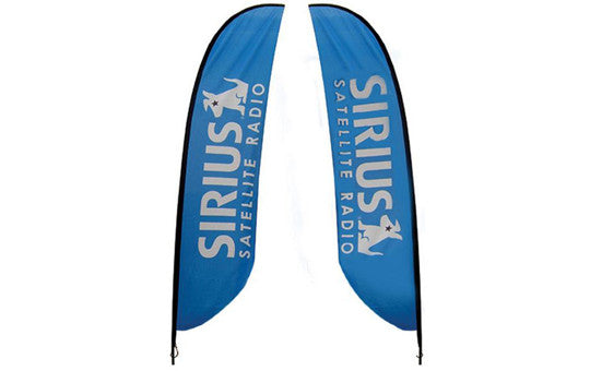 Feather Banner Large Double Sided (no stand or base)
