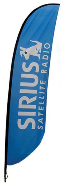 Feather Banner Large Single Sided (no stand or base)