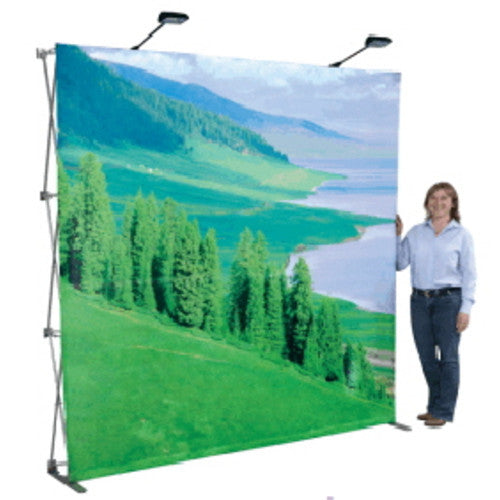 Light Speed Pop Up Kit Trade Show Display 89" High by 118" Wide