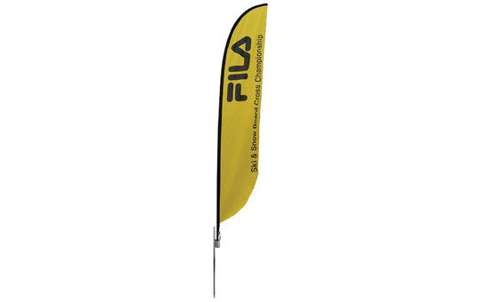 Feather Banner Medium Single Sided Graphic Package