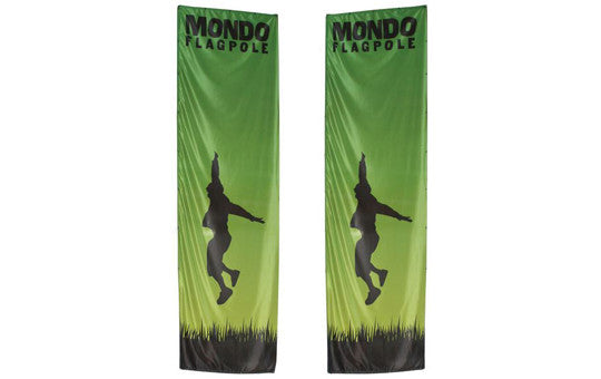 Mondo Flag 17 Foot Display Double Sided Flag Only No Stand