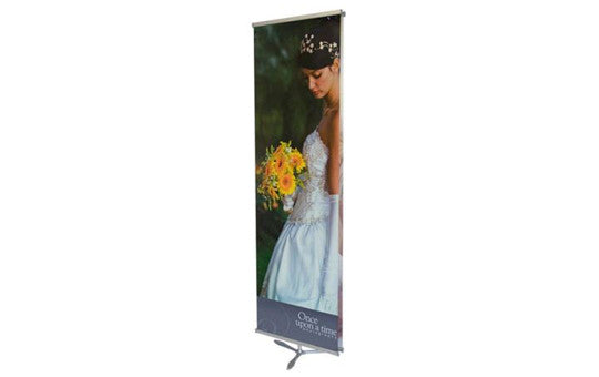 Ninja Star Double Sided Banner Stand Front View